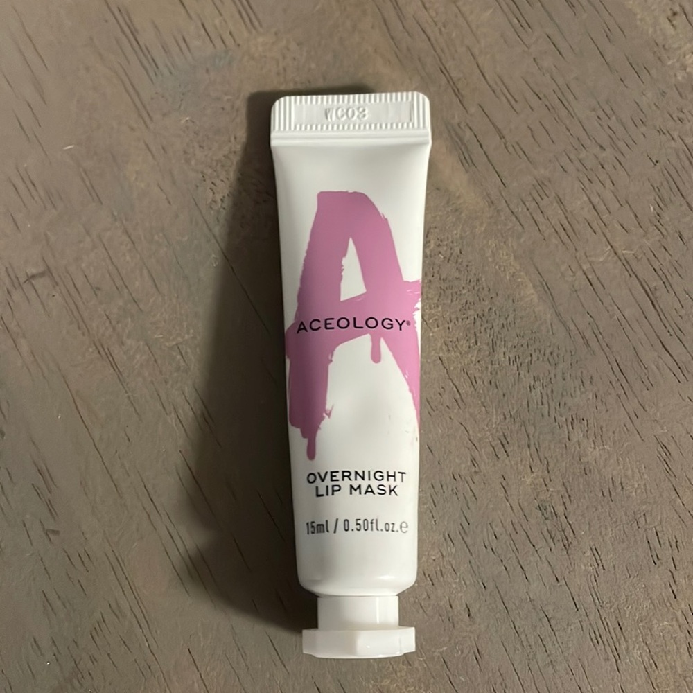 Aceology overnight lip mask, 15 ml, no color